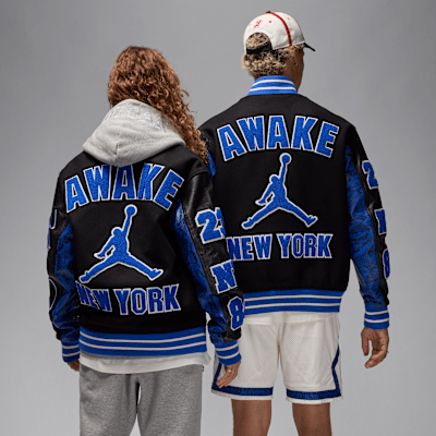 NIKE公式】ジョーダン x アウェイク NY メンズ バーシティ ジャケット.オンラインストア (通販サイト)